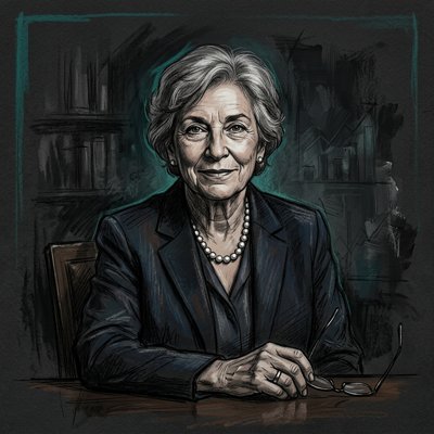 Geraldine Weiss portrait