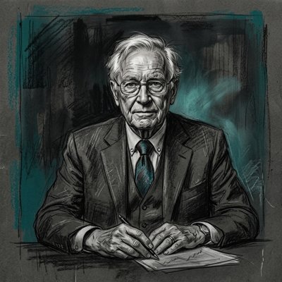 Sir John Templeton portrait