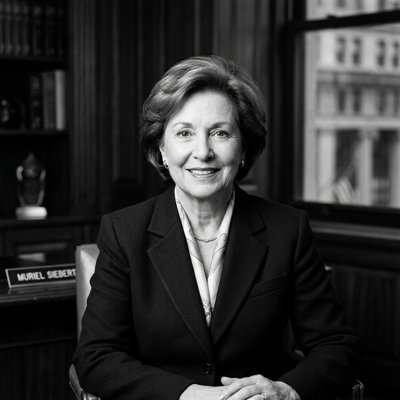 Muriel Siebert portrait