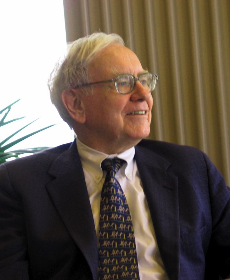 Warren Buffett portrait