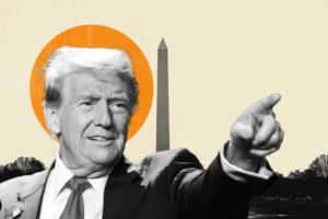 US President Donald Trump rushes off stage after shots fired during White House&nbsp;