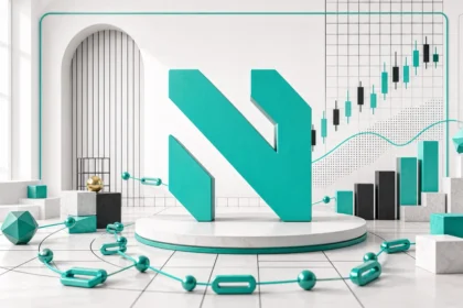 Next Move Markets custom rotating visual for crypto-market-update-n-signature