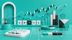 Next Move Markets custom rotating visual for day-trading-strategies-turquoise