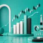 Next Move Markets custom rotating visual for europe-market-open-turquoise
