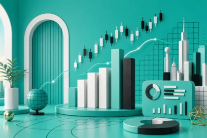 Next Move Markets custom rotating visual for europe-market-open-turquoise