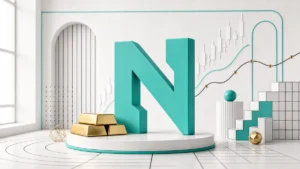 Next Move Markets custom rotating visual for gold-price-analysis-n-signature