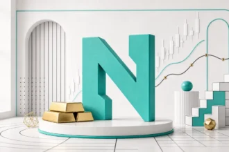 Next Move Markets custom rotating visual for gold-price-analysis-n-signature