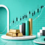 Next Move Markets custom rotating visual for gold-price-analysis-turquoise