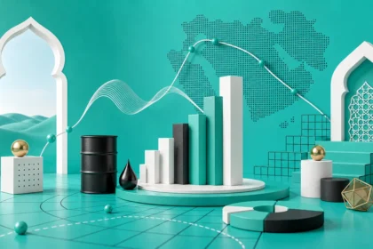 Next Move Markets custom rotating visual for middle-east-market-news-turquoise