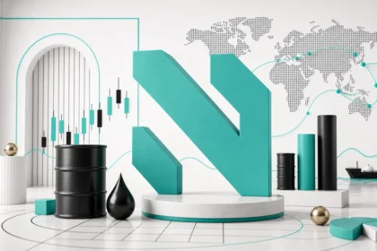 Next Move Markets custom rotating visual for oil-price-forecast-n-signature