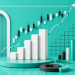 Next Move Markets custom rotating visual for stocks-market-analysis-turquoise