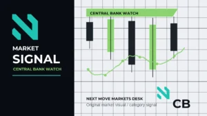 Next Move Markets Central Bank Watch Editorial Signal Logo visual with official N logo