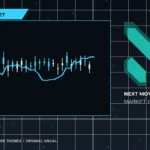 Next Move Markets Crypto Dark Desk Logo visual with official N logo