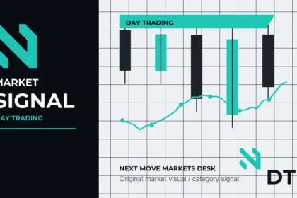 Next Move Markets Day Trading Strategies Editorial Signal Logo visual with official N logo