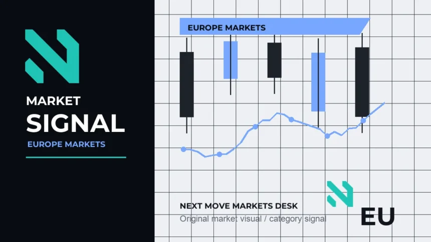 Next Move Markets Europe Markets Editorial Signal Logo visual with official N logo