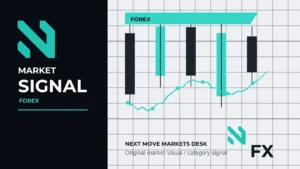 Next Move Markets Forex Editorial Signal Logo visual with official N logo