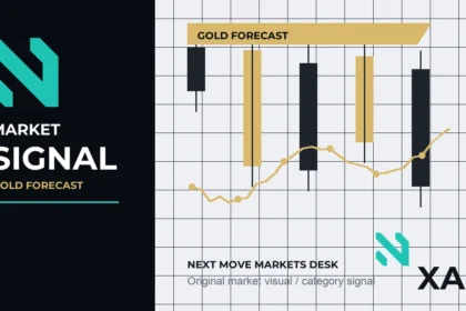Next Move Markets Gold Forecast Editorial Signal Logo visual with official N logo