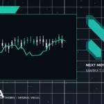 Next Move Markets Middle East Markets Dark Desk Logo visual with official N logo