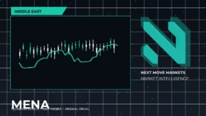 Next Move Markets Middle East Markets Dark Desk Logo visual with official N logo