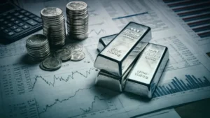 Silver market dashboard with price charts