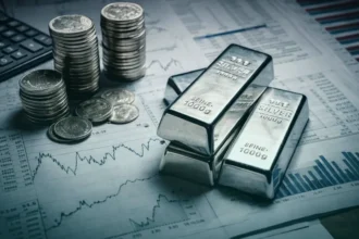 Silver market dashboard with price charts