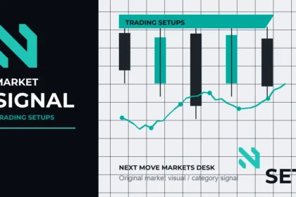 Next Move Markets Trading Setups Editorial Signal Logo visual with official N logo